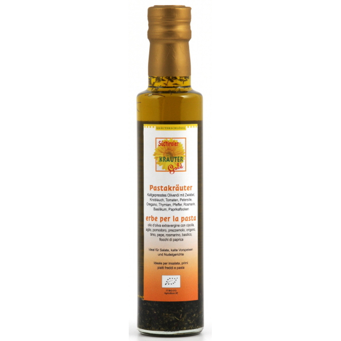 Olivenöl mit Pastakräutern 250ml IT BIO 013* - Vinschger Bauerladen