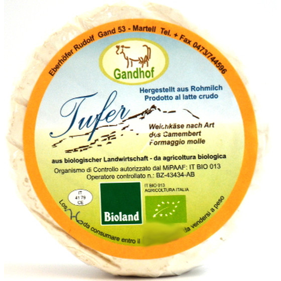 Tufer - Weichkäse aus Kuhmilch nach Art des Camembert