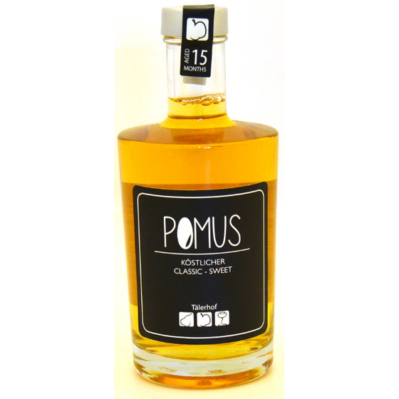 Pomus Classic, sidro dessert ottenuto da mele selvatiche, 35cl