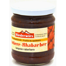 Fruchtaufstrich Himbeer- Rhabarber 210ml