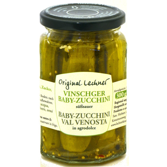 Baby- zucchini Val Venosta in agrodolce
